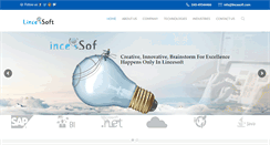 Desktop Screenshot of lincesoft.com